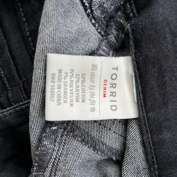 Torrid Dark Wash Stretch Jeggings Size 14 Style 10114977 - Picture 10 of 11